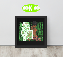 FRAMED POSTER: stackedMatrix