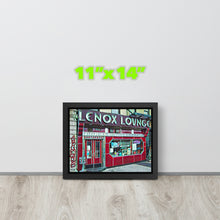 FRAMED POSTER: LENOX LOUNGE: Harlem Streets 1920 - 1998 -The Art Collection