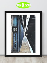 FRAMED POSTER: 3 TrainComing: Harlem Streets 1920 -1998 -The Art Collection