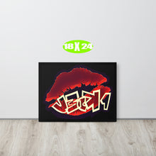 FRAMED POSTER: juicyBLACK