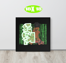 FRAMED POSTER: stackedMatrix