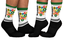 SOCKS: Subway Series - BROOKLYN  (Green top)