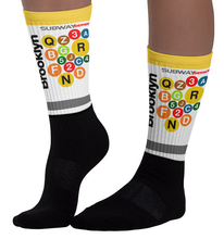 SOCKS: Subway Series - BROOKLYN (yellow top)