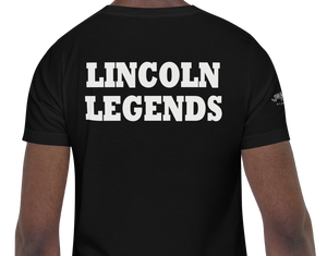 SHORT SLEEVE TEE SHIRT (uniSex): CIGAR MOB -LINCOLN LEGENDS