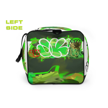 GYM DUFFLE BAG (Premium): GreeNeon Camo Smudge -JECK1