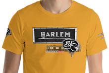 SHORT SLEEVE TEE  (uniSex) : HARLEM (tiled) -(2020 upgraded classic)