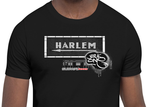 SHORT SLEEVE TEE  (uniSex) : HARLEM (tiled classic)