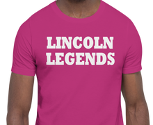 SHORT SLEEVE TEE SHIRT (uniSex): LINCOLN LEGENDS -1960 PROJECT $UCCE$$