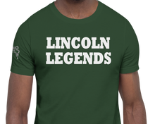 SHORT SLEEVE TEE SHIRT (uniSex): LINCOLN LEGENDS -2144 PROJECT $UCCE$$