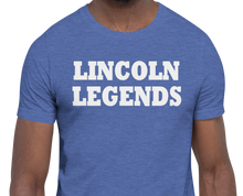 SHORT SLEEVE TEE SHIRT (uniSex): LINCOLN LEGENDS -1960 PROJECT $UCCE$$