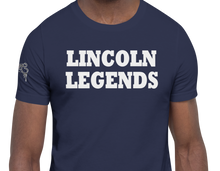 SHORT SLEEVE TEE SHIRT (uniSex): LINCOLN LEGENDS - -2140 PROJECT $UCCE$$