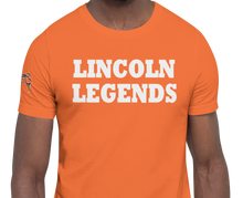 SHORT SLEEVE TEE SHIRT (uniSex): LINCOLN LEGENDS -2155 PROJECT $UCCE$$