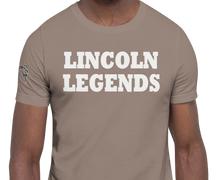 SHORT SLEEVE TEE SHIRT (uniSex): LINCOLN LEGENDS -2201 PROJECT $UCCE$$