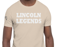 SHORT SLEEVE TEE SHIRT (uniSex): LINCOLN LEGENDS -2201 PROJECT $UCCE$$