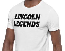 SHORT SLEEVE TEE SHIRT (uniSex): LINCOLN LEGENDS -1980 PROJECT $UCCE$$