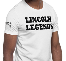 SHORT SLEEVE TEE SHIRT (uniSex): LINCOLN LEGENDS -1980 PROJECT $UCCE$$