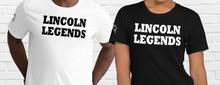 SHORT SLEEVE TEE SHIRT (uniSex): LINCOLN LEGENDS - -2140 PROJECT $UCCE$$