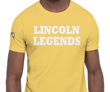 SHORT SLEEVE TEE SHIRT (uniSex): LINCOLN LEGENDS -2155 PROJECT $UCCE$$