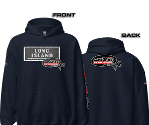 HOODIE (uniSex) : LONG ISLAND (tiled) NYCollection 2022