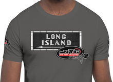 SHORT SLEEVE TEE SHIRT (uniSex) : LONG ISLAND (updated classic)