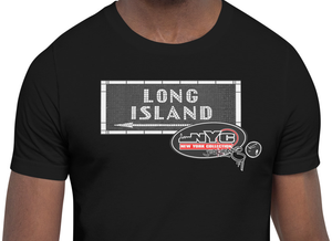 SHORT SLEEVE TEE SHIRT (uniSex) : LONG ISLAND (classic)