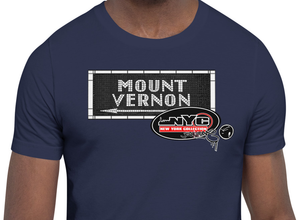 SHORT SLEEVE TEE SHIRT (uniSex) : MOUNT VERNON (classic)