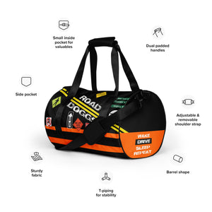 GYM BAG (Essential): OSACC* -JECKONE collab -ROAD DOGG  (SafetyOrange)