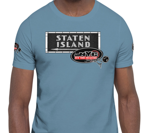 SHORT SLEEVE TEE SHIRT (uniSex) : STATEN ISLAND (updated classic)