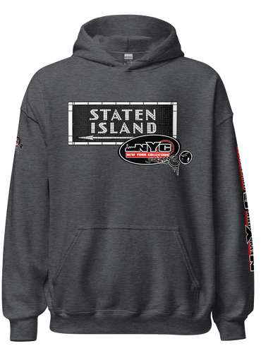 HOODIE (uniSex) : STATEN ISLAND (tiled) NYCollection 2020