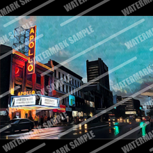 FRAMED POSTER: The Apollo Theatre: Harlem Streets 1920 - 1998-The Art Collection