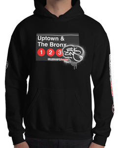 HOODIE (uniSex) : UPTOWN & THE BRONX -(2020 upgraded classic