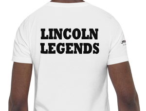 SHORT SLEEVE TEE SHIRT (uniSex): WELCOME TO Lincoln Houses -LINCOLN LEGENDS -UniSex t-shirt