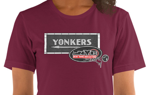 SHORT SLEEVE TEE SHIRT (uniSex) : YONKERS (classic)