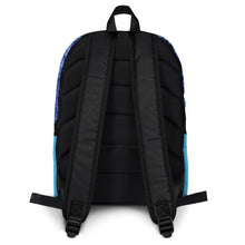 BACKPACK (Premium): DELPHINIUM BOUQUET (BLACK) -uniSex