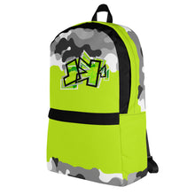 TESTER -LimeGreenNeonWinterCamo -JECK1  -Essential Backpack