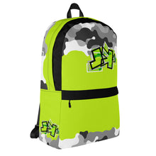 TESTER -LimeGreenNeonWinterCamo -JECK1  -Essential Backpack