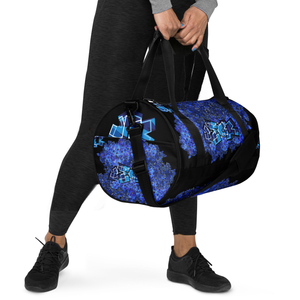 GYM BAG (Essential):  DELPHINIUMS BOUQUET