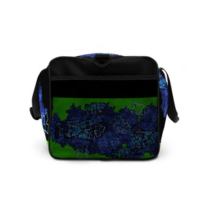 GYM DUFFLE BAG (Premium): DELPHINIUMS BOUQUET