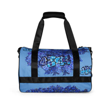 GYM DUFFLE BAG (Essential): urDelphiniums JECK1 (Smurf Blue)