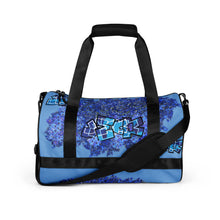 GYM DUFFLE BAG (Essential): urDelphiniums JECK1 (Smurf Blue)