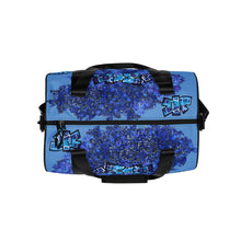 GYM DUFFLE BAG (Essential): urDelphiniums JECK1 (Smurf Blue)