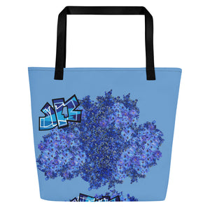 tester urFlowers -JECK1- Large Tote Bag