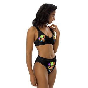 Queens -QGTM -Recycled high-waisted bikini