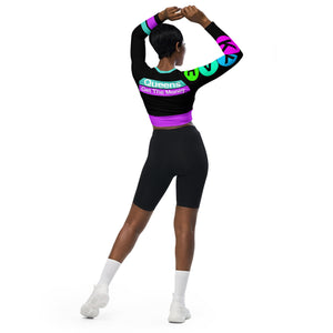 KYAH BABY -Recycled long-sleeve crop top