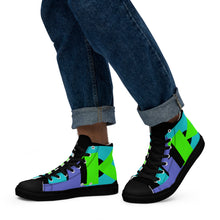 JECK-ONE -MASHUP 2 -Men’s high top canvas shoes