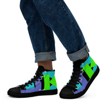 JECK-ONE -MASHUP 2 -Men’s high top canvas shoes