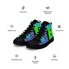 JECK-ONE -MASHUP 2 -Men’s high top canvas shoes