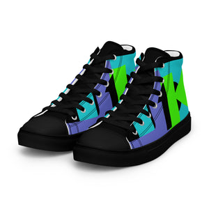 JECK-ONE -MASHUP 2 -Men’s high top canvas shoes