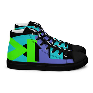 JECK-ONE -MASHUP 2 -Men’s high top canvas shoes