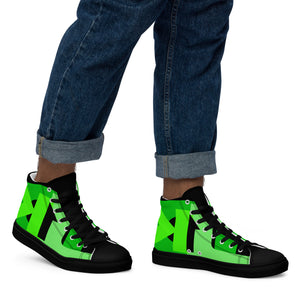 JECK-ONE MASHUP1 -Men’s high top canvas shoes